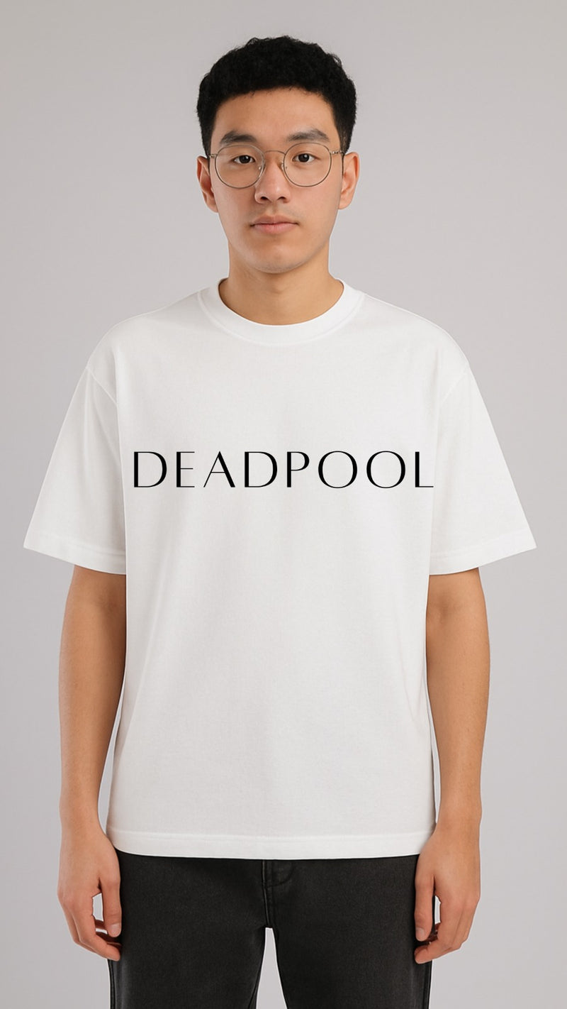 DEAD POOL OVERSIZED TSHIRT